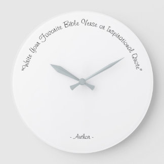 erstellen Sie Ihre eigene große Wanduhr