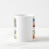 Erstellen Sie Ihre eigene Großeltern-FotoCollage Kaffeetasse (Mittel)