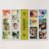 Erstellen Sie Ihre eigene Großeltern-FotoCollage Puzzle (Horizontal)