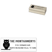 Erstellen Sie Ihre eigene Halloween-Rücksendeadres Gummistempel (Stempel)