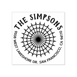 Erstellen Sie Ihre eigene Halloween-Rücksendeadres Gummistempel