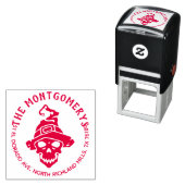 Erstellen Sie Ihre eigene Halloween-Rücksendeadres Permastempel (Beispiel)