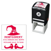 Erstellen Sie Ihre eigene Halloween-Rücksendeadres Permastempel (Beispiel)