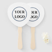 Erstellen Sie Ihre eigene Hand hält Lüfter Mini tr Fächer (Vorne und Hinten)