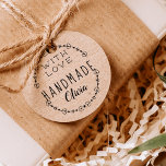Erstellen Sie Ihre eigene Handarbeit mit Personali Gummistempel<br><div class="desc">Eine Briefmarke für Ihre handgefertigten Produkte oder Kunstwerke,  die in klassischen und eleganten Schriftzeichen geschrieben sind.</div>