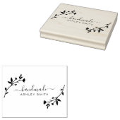 Erstellen Sie Ihre eigene handgefertigte Briefmark Gummistempel (Stempel)