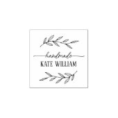 Erstellen Sie Ihre eigene, handgefertigte Name Kau Gummistempel (Prägung)