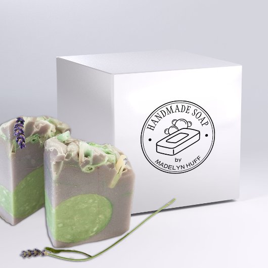 Erstellen Sie Ihre eigene handgefertigte Seife Gummistempel