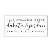 Erstellen Sie Ihre eigene handgezeichnete Script-R Gummistempel (Prägung)