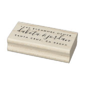 Erstellen Sie Ihre eigene handgezeichnete Script-R Gummistempel (Stempel)