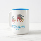 Erstellen Sie Ihre eigene Handschrift für den Vate Zweifarbige Tasse (Vorderseite Links)