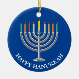 Erstellen Sie Ihre eigene Hanukka Menorah Keramik Ornament