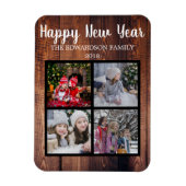 Erstellen Sie Ihre eigene Happy New Year Foto Coll Magnet (Vertikal)