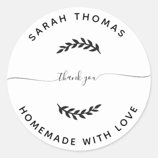 Erstellen Sie Ihre eigene Heimat mit Liebe Vielen Runder Aufkleber (Vorderseite)