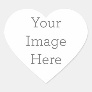 Erstellen Sie Ihre eigene Herzaufkleber Herz-Aufkleber