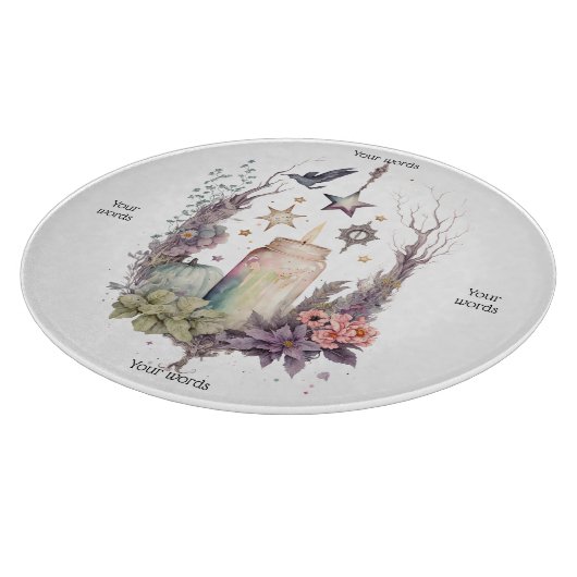 Erstellen Sie Ihre eigene Himmelsglasaltafel. Schneidebrett (Ecke)