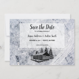 Erstellen Sie Ihre eigene Hochzeit auf dem Berg Sa Save The Date