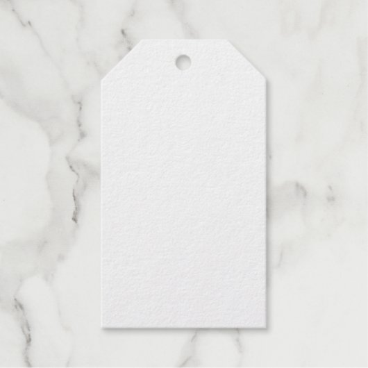 Erstellen Sie Ihre eigene Hochzeit Geschenkanhänger (Vorderseite)