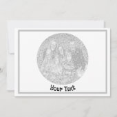 Erstellen Sie Ihre eigene Hochzeitseinladung Einladung (Vorderseite)