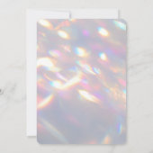 Erstellen Sie Ihre eigene Hochzeitsfeier Einladung (Rückseite)