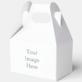 Papiergeschenkschachtel, Giebel 12,7 x 7,6 x 16,5 cm (Vorderseite)