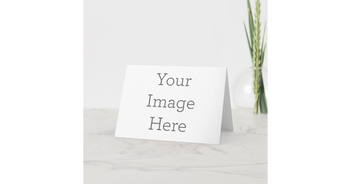 Erstellen Sie Ihre Eigene Horizontale Grusskarte Karte Zazzle De