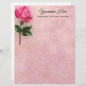 Erstellen Sie Ihre eigene Hot-Pink-Rose (Vorne/Hinten)