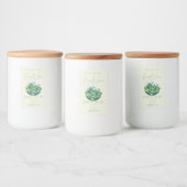 Erstellen Sie Ihre eigene hügelige Grünlandschaft Lebensmitteletikett (Flaschen)