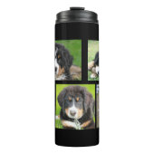 Erstellen Sie Ihre eigene Hunde-Fotos-Foto-Kollekt Thermosbecher (Vorderseite)