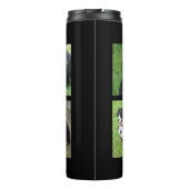 Erstellen Sie Ihre eigene Hunde-Fotos-Foto-Kollekt Thermosbecher (Rückseite)