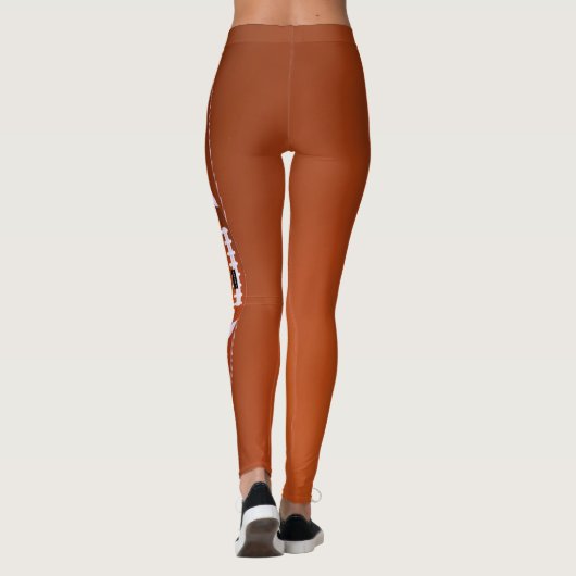 Erstellen Sie Ihre eigene I-Liebe Dieses Spiel Ame Leggings (Rückseite)