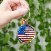 Erstellen Sie Ihre eigene I-LIEBE USA Schlüsselanhänger (Hand)