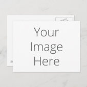 Erstellen Sie Ihre eigene, individuell angepasste  Postkarte (Vorne/Hinten)