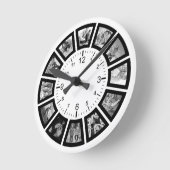 Erstellen Sie Ihre eigene, individuell angepasste  Runde Wanduhr (Winkel)