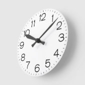 Erstellen Sie Ihre eigene, individuell angepasste Runde Wanduhr (Winkel)