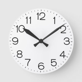 Erstellen Sie Ihre eigene, individuell angepasste Runde Wanduhr