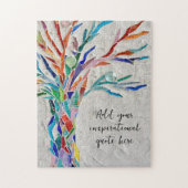 Erstellen Sie Ihre eigene Inspirationsbotschaft Puzzle (Vertikal)