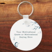 Erstellen Sie Ihre eigene inspirierende Angebotsfa Schlüsselanhänger (Vorderseite)