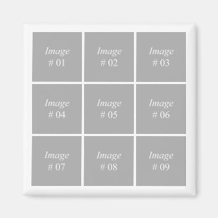 Erstellen Sie Ihre eigene Instagram-Foto-Auflistun Magnet