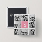 Erstellen Sie Ihre eigene Instagramm-Collage benut Button (Vorne & Hinten)