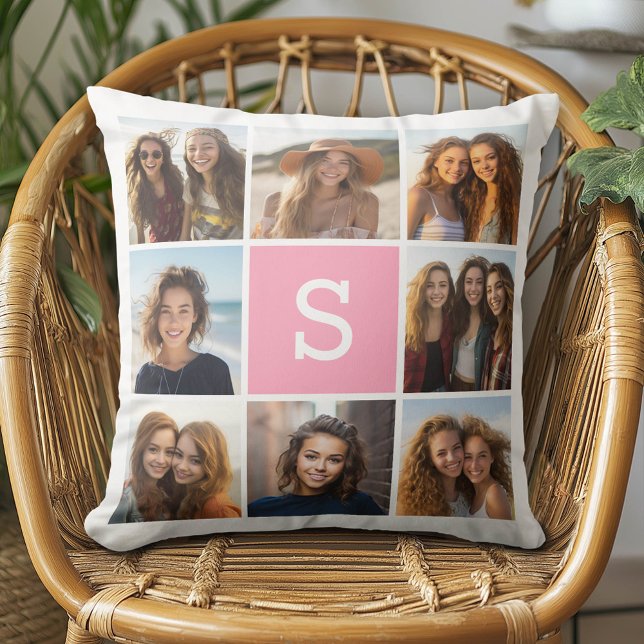 Erstellen Sie Ihre eigene Instagramm-Collage benut Kissen (Custom Photo Pillow - Add Your Own Pics!)