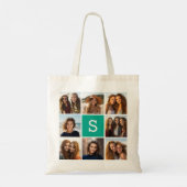 Erstellen Sie Ihre eigene Instagramm-Collage benut Tragetasche (Rückseite)