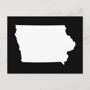 Erstellen Sie Ihre eigene Iowa-Umzugsankündigung Postkarte