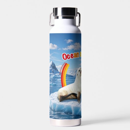 Erstellen Sie Ihre eigene isolierte Flasche mit an (Vorne)