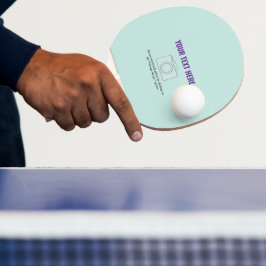 Erstellen Sie Ihre eigene Jade Pasta im Mondlicht Tischtennis Schläger