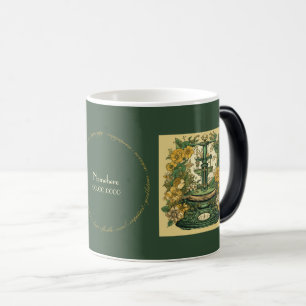 Erstellen Sie Ihre eigene Jugendstil-Libra Zodiac Verwandlungstasse