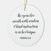 Erstellen Sie Ihre eigene kalligraphische Bibel Ve Keramik Ornament (Links)