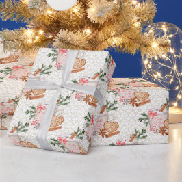 Erstellen Sie Ihre eigene Kalt-Outdoor-Kakao-Creme Geschenkpapier