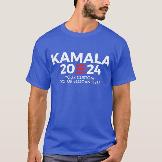 Erstellen Sie Ihre eigene Kamala Harris 2024 T-Shirt (Vorderseite)