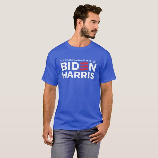 Erstellen Sie Ihre eigene Kampagne für Biden Harri T-Shirt (Vorne ganz)